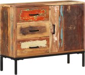 Decoways - Dressoir 88x30x73 cm massief gerecycled hout