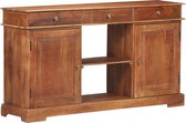 Decoways - Dressoir 135x35x75 cm massief acaciahout