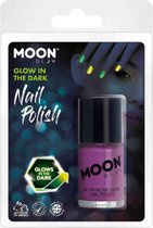 Moon Creations - Moon Glow - Glow In The Dark Nagellak - Paars