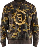 Blaklader Limited sweatshirt 9408-1158 - Groen/Zwart - XXL