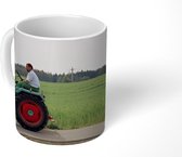 Mok - Trekker - Boer - Gras - 350 ML - Beker