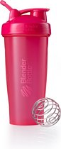 BlenderBottle Classic met oog - Eiwitshaker / Bidon - 820ml - Fullcolor Pink