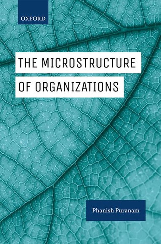 The Microstructure of Organizations - cover