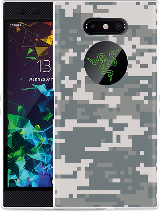 Razer Phone 2 Hoesje Army Digi Camouflage - Designed by Cazy | bol.com