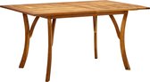 vidaXL Tuintafel 150x90x75 cm massief acaciahout