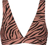 Beachlife Rose Zebra easy fit bikinitop - dames - Maat 75B