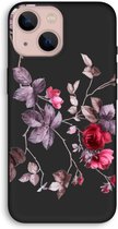 Case Company® - iPhone 13 hoesje - Mooie bloemen - 100% Biologisch Afbreekbaar - Duurzaam - Biodegradable Soft Case - Milieuvriendelijke Print op Achterkant - Zwarte Zijkanten - Bescherming O