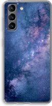 Case Company® - Galaxy S21 hoesje - Nebula - Soft Case / Cover - Bescherming aan alle Kanten - Zijkanten Transparant - Bescherming Over de Schermrand - Back Cover