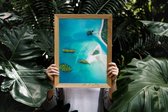 Poster Krabi x Thailand  - 70x100cm - Premium Museumkwaliteit - Uit Eigen Studio HYPED.®