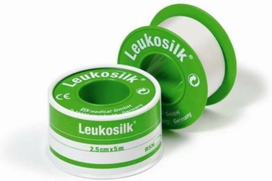 Verlating Vochtigheid Reparatie mogelijk Leukosilk Gevoelige huid - 5 m x 2.5 cm - Pleisters | bol.com