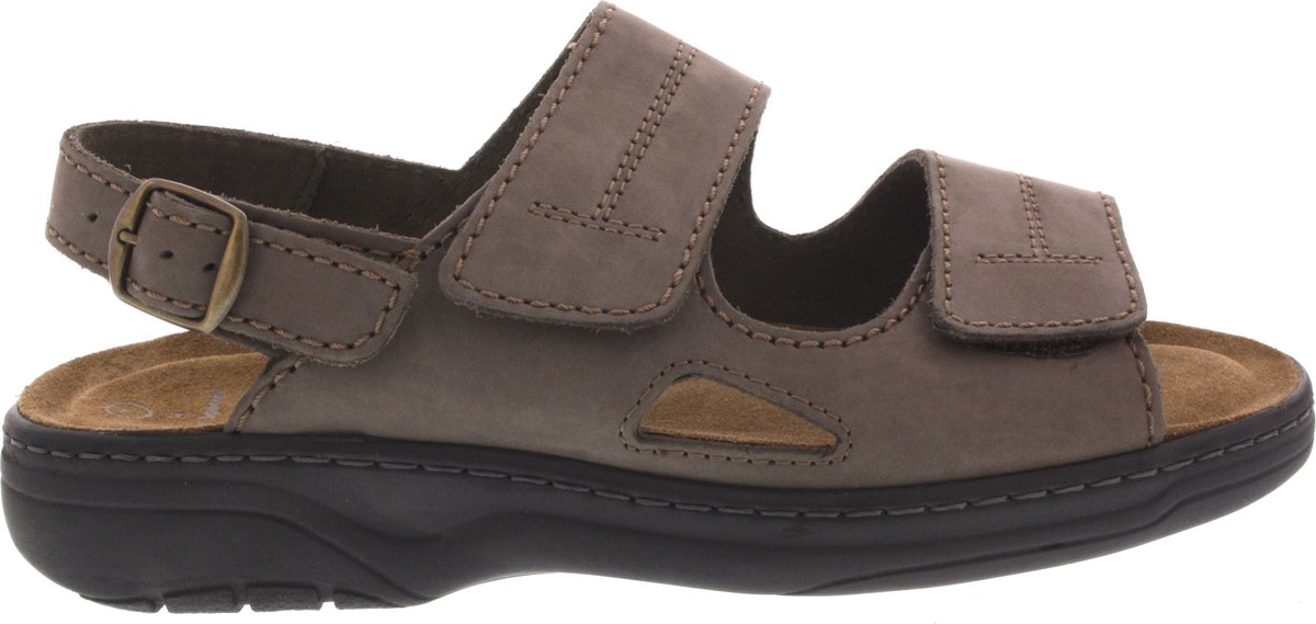 Solidus -Heren - bruin - sandalen - maat 40.5