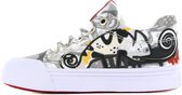 Sneakers | Jongens | white grey | Canvas | Go Banana's | Maat 20