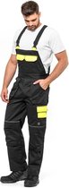 HELIOS AVACORE - Overall Werkbroek - Zwart / Geel / maat 52