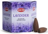 Hem - Backflow Cones  - Lavendel  - slof 12 pak - displayverpakking