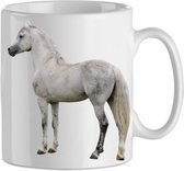 Mok ' Wit paard  Mok 1,1' |Horse | Paard | Paardenliefhebber| Dierenliefhebber | Kadootje voor hem| Kadootje voor haar