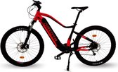 Urbanbiker Dakota PLUS - Elektrische Mountainbike - Afneembare Lithium Accu 840WH (48v 17,5Ah) Samsung Cellen - Middenmotor 90Nm - 27,5 inch - Rood - 9 Versnellingen - Hydraulische