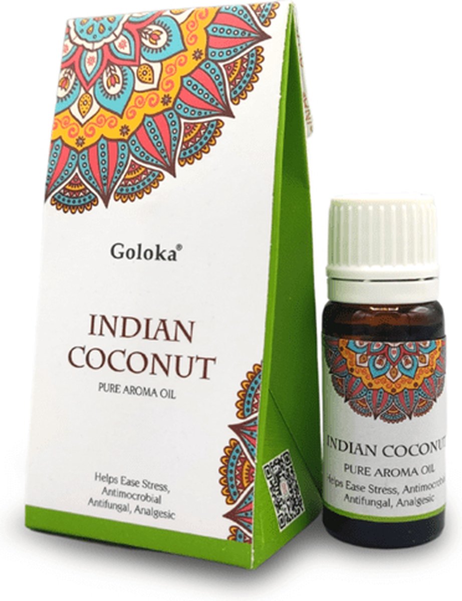 Goedkoopste Goloka fragrance oil Indian Coconut 10ml
