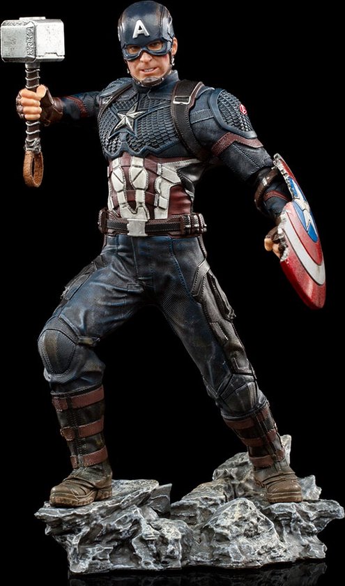 Iron Studios Iron Studios The Infinity Saga - Statue de Captain America | Statue de collection NerdUP