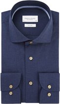 Profuomo - Overhemd Navy - 39 - Heren - Slim-fit