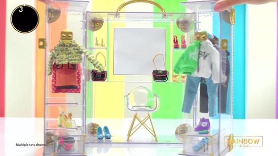 Dressing de mode Rainbow High Deluxe - Accessoire poupée - Achat