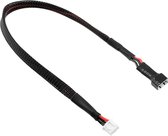 Team Corally - Balanceer kabel 2S - Batterij 2S XH stekker - Lader 2S XH stekker - Siliconen kabel 22AWG - 30cm - 1 st
