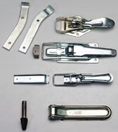 Aanhangwagen scharnierset 420 mm incl. bouten