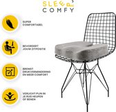 Sleep Comfy - Coussin de siège orthopédique et ergonomique pour voiture et chaise de bureau - Coussin compensé - Coussin à ressorts - Travail à domicile | 44x36x9cm