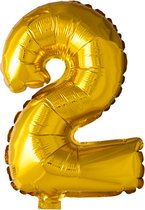 Ballon folie 2 goud 41cm