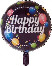 Folieballon - Happy birthday - 46cm