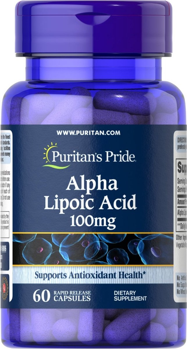 Puritan's pride Alpha Lipoic Acid 100 mg