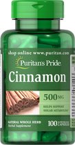 Puritan's Pride Cinnamon 500 mg - 100 capsules