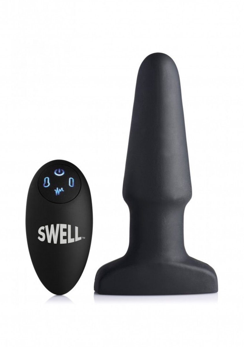 Swell Opblaasbare En Vibrerende Buttplug