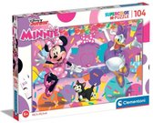 Disney Junior Minnie Supercolor legpuzzel 104 stukjes