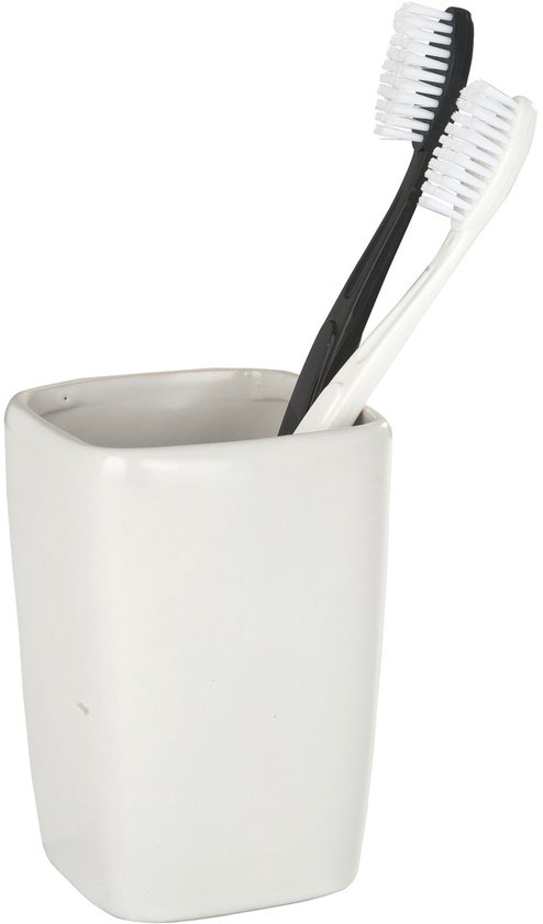 Wenko Badkamerbeker 7,5 X 10,7 Cm Keramiek Wit