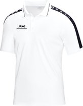 Jako Striker Sport Polo - Voetbalshirts  - wit - S