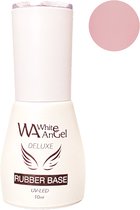 White Angel Deluxe Rubber Base Coat Pink 016 - Haarspray - 10 ml