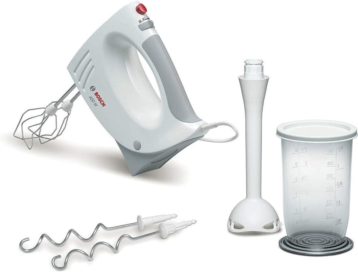 Bosch MFQ3540 mixer Handmixer 450 W Grijs, Wit