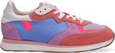 Floris Van Bommel 85326 Lage sneakers - Leren Sneaker - Dames - Rood - Maat 37+