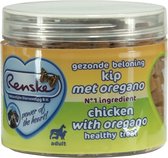 Renske Gezonde Beloning Hartjes - Hondensnack - Kip & Oregano - 100 g