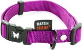 Martin Sellier Halsband 30-45 X 1,6 Cm Nylon Paars