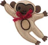 Trixie stoffen aap met catnip (12 CM)