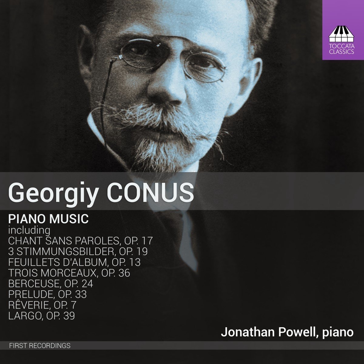 Jonathan Powell - Conus: Piano Music (CD)