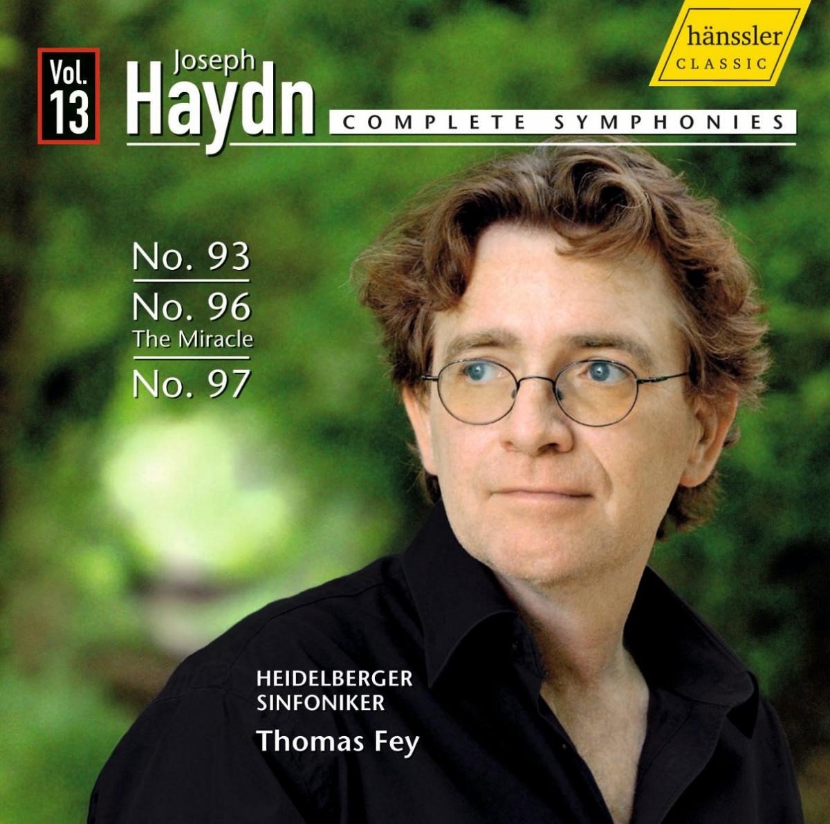 Heidelberger Sinfoniker, Thomas Fey - Haydn: Symphonies Nos. 93, 96, 97 (CD)