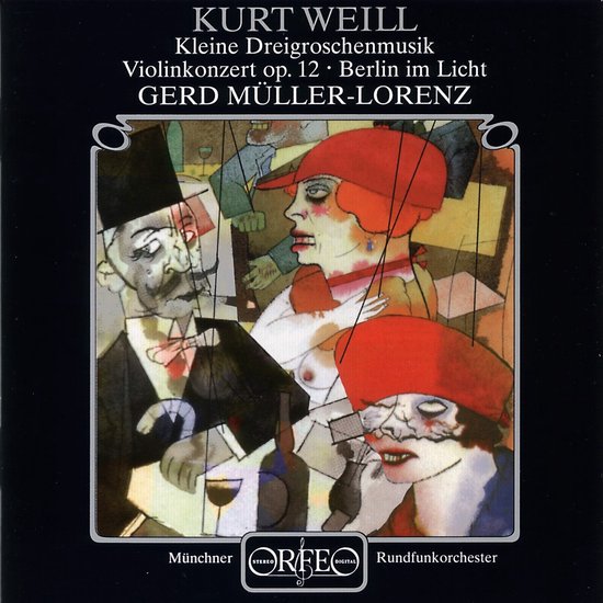 Münchner Rundfunkorchester Weill Kleine Dreigroschenmusik Violinkon Cd Münchner 