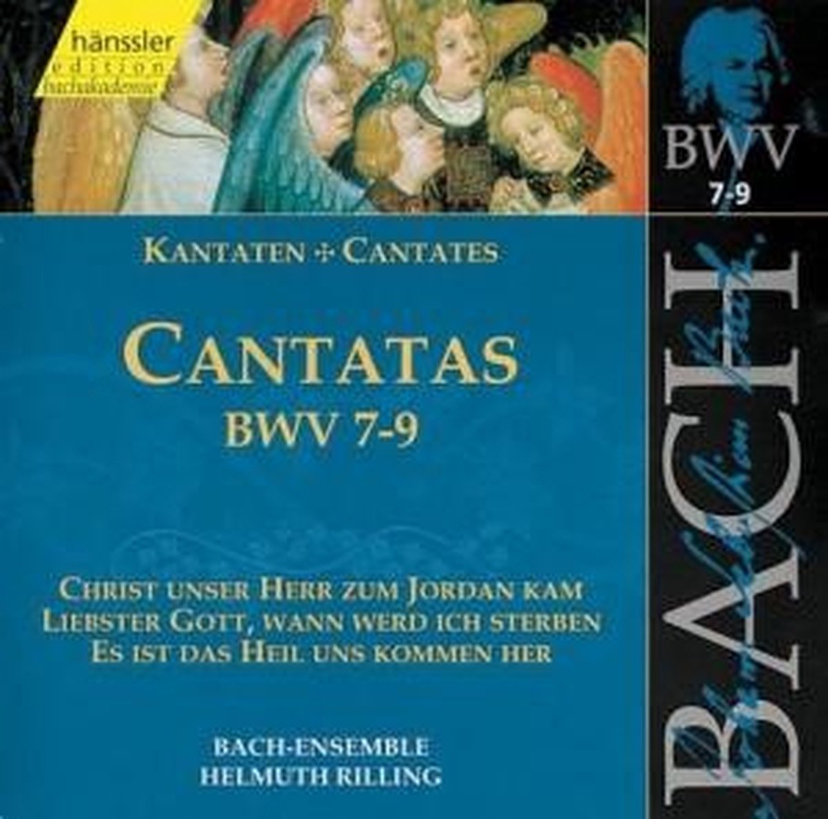 Bach-Ensemble, Helmuth Rilling - J.S. Bach: Cantatas Bwv 07, 08, 09 (CD) (Remastered)
