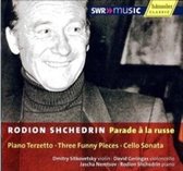 Dimitry Sitkovetsky, David Geringas, Jascha Nemtsov, Rodion Shchedrin - Schtschedrin: Piano Terzetto/Three Funny Pieces/Cello Sonata (CD)