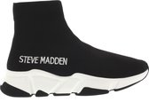 Dames Enkellaars Steve Madden Gametime 2 Sok Sneaker Zwart - Maat 42