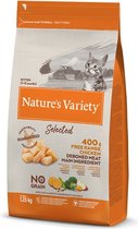 Natures variety selected kitten free range chicken kattenvoer 1,25 kg