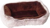 Divan Sofa Speelhuisje - Knaagdier - Soft Bruin - 30x20 cm