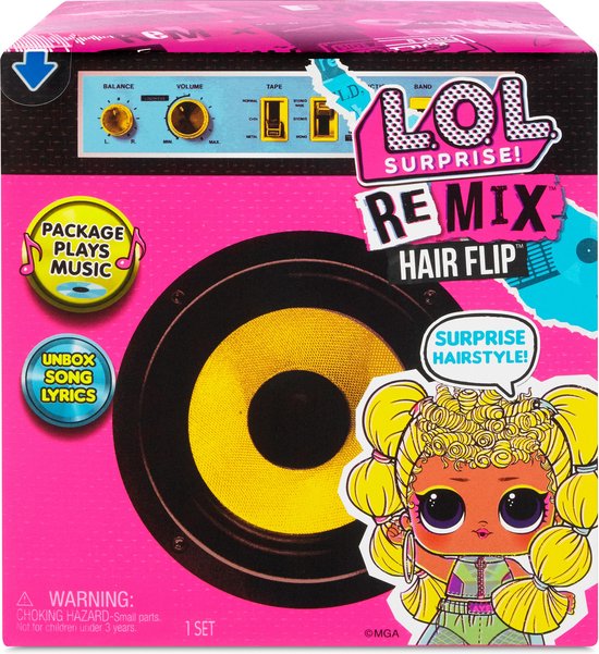 L.O.L. Surprise! Remix Hairflip Tots Serie A - Minipop